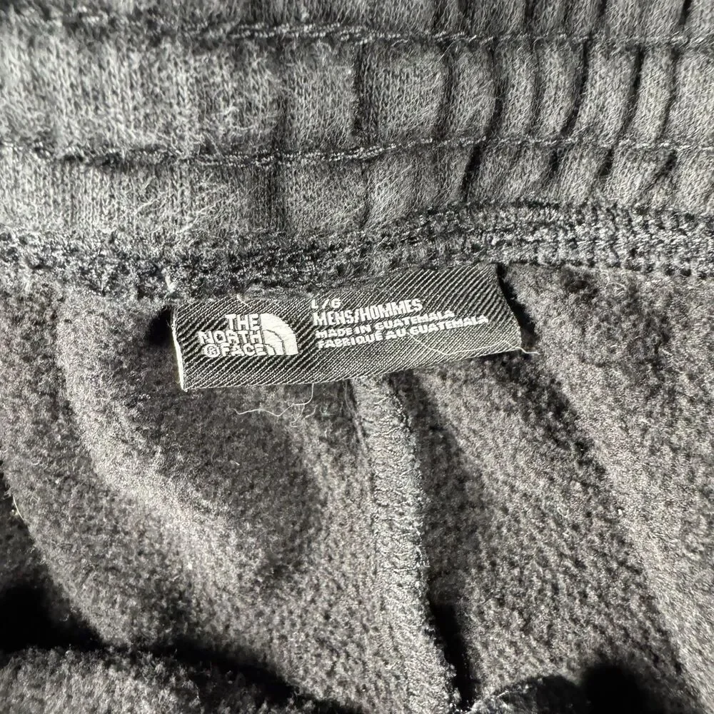 The North Face Men's Core Fleece Joggers Sweatpants Black Size Large LG
